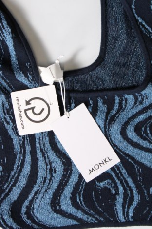 Γυναικείο αμάνικο μπλουζάκι Monki, Μέγεθος M, Χρώμα Μπλέ, Τιμή 4,98 €