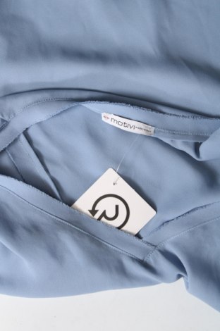 Γυναικείο αμάνικο μπλουζάκι Motivi, Μέγεθος S, Χρώμα Μπλέ, Τιμή 5,01 €