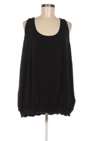 Γυναικείο αμάνικο μπλουζάκι Ms Mode, Μέγεθος XXL, Χρώμα Μαύρο, Τιμή 4,82 €