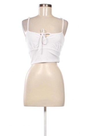 Γυναικείο αμάνικο μπλουζάκι NA-KD, Μέγεθος XS, Χρώμα Λευκό, Τιμή 6,39 €