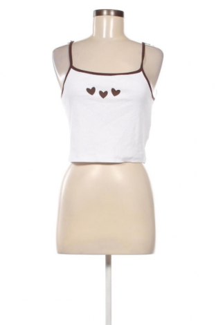 Γυναικείο αμάνικο μπλουζάκι Neon & Nylon by Only, Μέγεθος XL, Χρώμα Λευκό, Τιμή 7,19 €