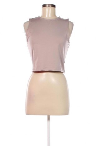 Γυναικείο αμάνικο μπλουζάκι Nly Trend, Μέγεθος L, Χρώμα  Μπέζ, Τιμή 3,14 €