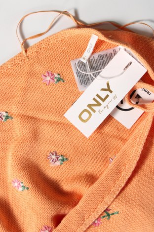 Γυναικείο αμάνικο μπλουζάκι ONLY, Μέγεθος XL, Χρώμα Πορτοκαλί, Τιμή 7,51 €
