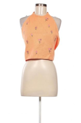 Γυναικείο αμάνικο μπλουζάκι ONLY, Μέγεθος XL, Χρώμα Πορτοκαλί, Τιμή 7,67 €