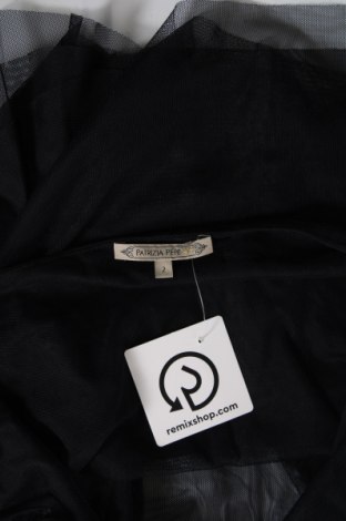 Γυναικείο αμάνικο μπλουζάκι Patrizia Pepe, Μέγεθος M, Χρώμα Μαύρο, Τιμή 34,78 €