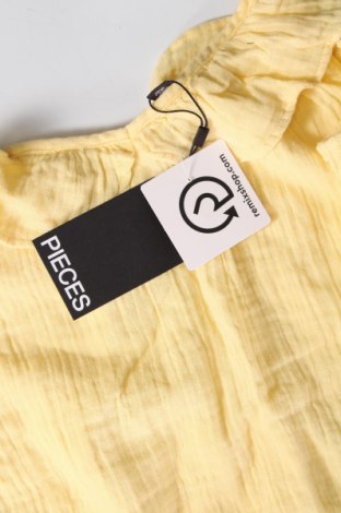 Tricou de damă Pieces, Mărime L, Culoare Galben, Preț 101,97 Lei