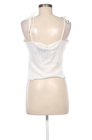 Γυναικείο αμάνικο μπλουζάκι Pieces, Μέγεθος XL, Χρώμα Λευκό, Τιμή 8,63 €
