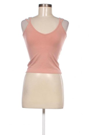 Γυναικείο αμάνικο μπλουζάκι Pull&Bear, Μέγεθος L, Χρώμα Ρόζ , Τιμή 4,20 €