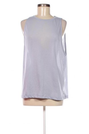 Γυναικείο αμάνικο μπλουζάκι Reebok, Μέγεθος L, Χρώμα Μπλέ, Τιμή 18,22 €