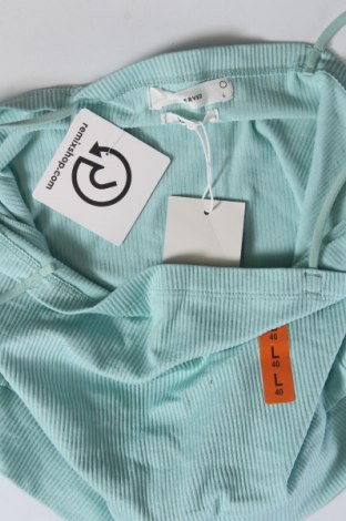Γυναικείο αμάνικο μπλουζάκι Reserved, Μέγεθος L, Χρώμα Πράσινο, Τιμή 5,00 €