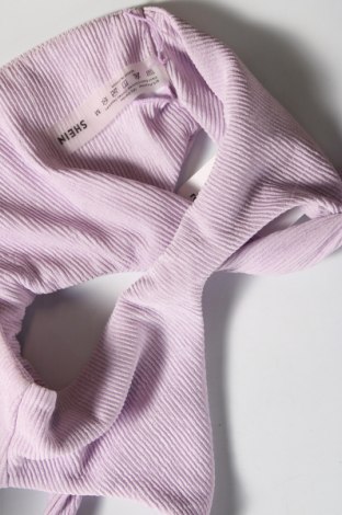 Γυναικείο αμάνικο μπλουζάκι SHEIN, Μέγεθος M, Χρώμα Βιολετί, Τιμή 3,38 €