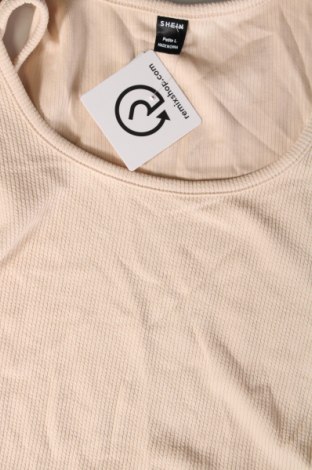 Γυναικείο αμάνικο μπλουζάκι SHEIN, Μέγεθος L, Χρώμα  Μπέζ, Τιμή 3,70 €