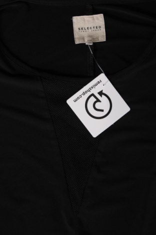 Γυναικείο αμάνικο μπλουζάκι Selected Femme, Μέγεθος M, Χρώμα Μαύρο, Τιμή 7,67 €