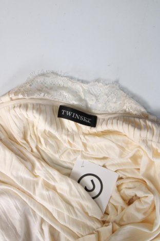 Γυναικείο αμάνικο μπλουζάκι TWINSET, Μέγεθος S, Χρώμα  Μπέζ, Τιμή 17,39 €