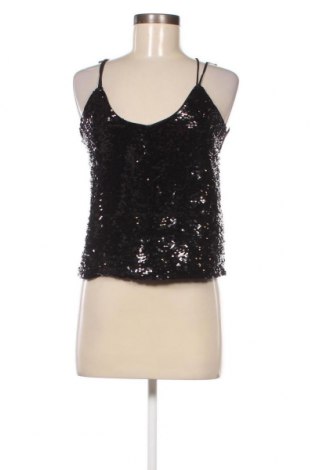 Γυναικείο αμάνικο μπλουζάκι Tally Weijl, Μέγεθος M, Χρώμα Μαύρο, Τιμή 2,79 €