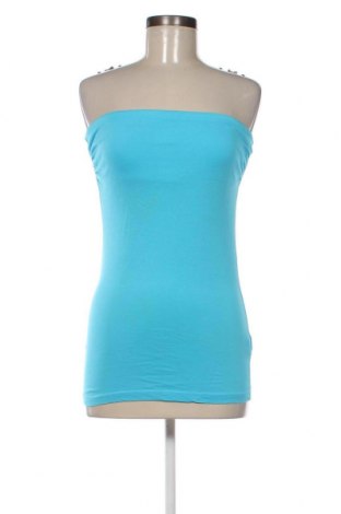 Γυναικείο αμάνικο μπλουζάκι Tally Weijl, Μέγεθος M, Χρώμα Μπλέ, Τιμή 2,80 €