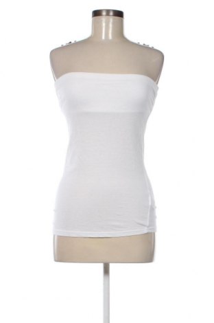 Γυναικείο αμάνικο μπλουζάκι Tally Weijl, Μέγεθος M, Χρώμα Λευκό, Τιμή 4,20 €