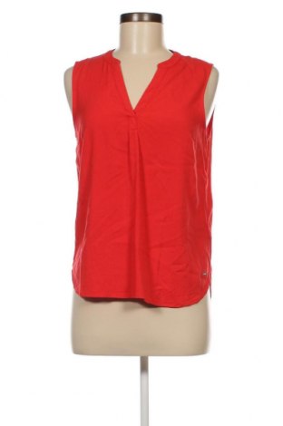 Γυναικείο αμάνικο μπλουζάκι Tom Tailor, Μέγεθος S, Χρώμα Κόκκινο, Τιμή 4,27 €