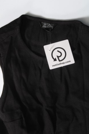 Γυναικείο αμάνικο μπλουζάκι Topshop, Μέγεθος S, Χρώμα Μαύρο, Τιμή 3,55 €
