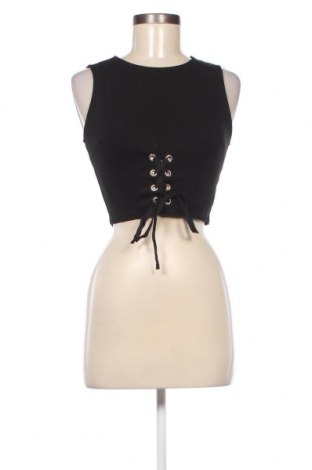 Γυναικείο αμάνικο μπλουζάκι Topshop, Μέγεθος S, Χρώμα Μαύρο, Τιμή 3,90 €