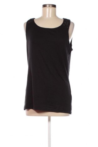 Γυναικείο αμάνικο μπλουζάκι Tu, Μέγεθος XL, Χρώμα Μαύρο, Τιμή 4,58 €