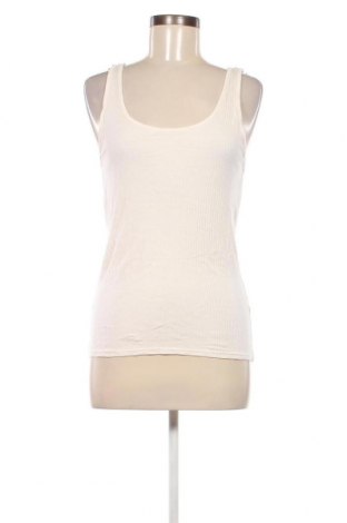 Γυναικείο αμάνικο μπλουζάκι Undiz, Μέγεθος XL, Χρώμα Εκρού, Τιμή 8,66 €