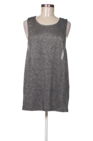 Γυναικείο αμάνικο μπλουζάκι Urban Threads, Μέγεθος M, Χρώμα Ασημί, Τιμή 1,61 €