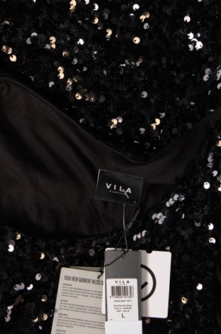 Tricou de damă VILA, Mărime L, Culoare Negru, Preț 45,03 Lei