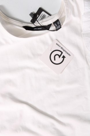 Damska koszulka na ramiączkach Vero Moda, Rozmiar L, Kolor Biały, Cena 37,18 zł