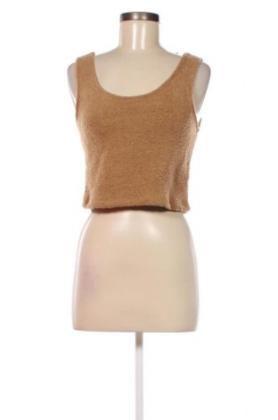 Γυναικείο αμάνικο μπλουζάκι Vero Moda, Μέγεθος L, Χρώμα Καφέ, Τιμή 6,39 €