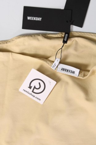 Γυναικείο αμάνικο μπλουζάκι Weekday, Μέγεθος L, Χρώμα Κίτρινο, Τιμή 1,86 €