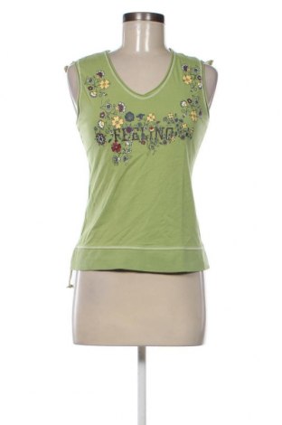 Γυναικείο αμάνικο μπλουζάκι Wissmach, Μέγεθος S, Χρώμα Πράσινο, Τιμή 8,00 €
