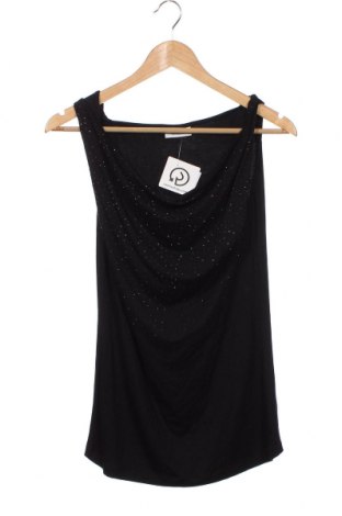 Γυναικείο αμάνικο μπλουζάκι Yessica, Μέγεθος XS, Χρώμα Μαύρο, Τιμή 3,21 €