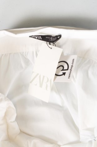 Γυναικείο αμάνικο μπλουζάκι Zara, Μέγεθος M, Χρώμα Λευκό, Τιμή 12,28 €