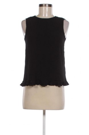 Γυναικείο αμάνικο μπλουζάκι Zara, Μέγεθος L, Χρώμα Μαύρο, Τιμή 3,61 €