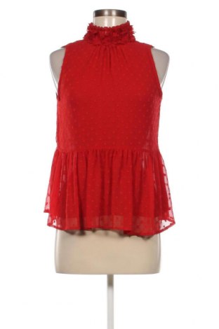 Γυναικείο αμάνικο μπλουζάκι Zara, Μέγεθος M, Χρώμα Κόκκινο, Τιμή 3,61 €