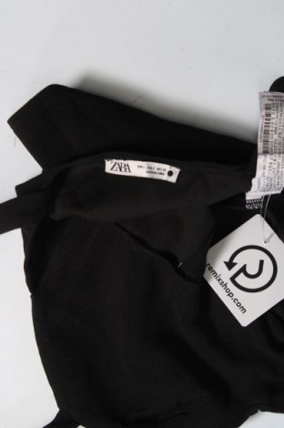 Tricou de damă Zara, Mărime S, Culoare Negru, Preț 18,45 Lei