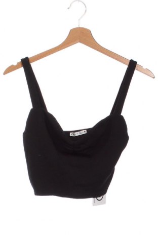 Γυναικείο αμάνικο μπλουζάκι Zara, Μέγεθος S, Χρώμα Μαύρο, Τιμή 3,47 €