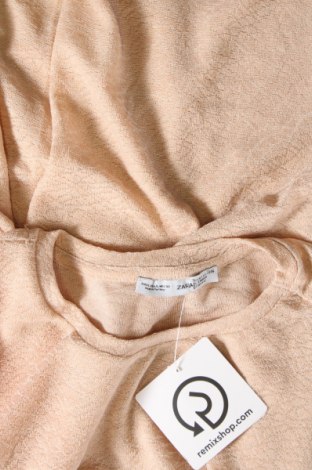 Γυναικείο αμάνικο μπλουζάκι Zara, Μέγεθος L, Χρώμα  Μπέζ, Τιμή 6,80 €