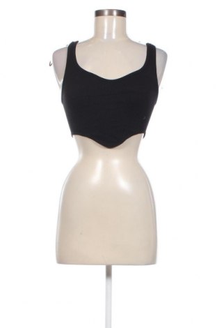 Γυναικείο αμάνικο μπλουζάκι Zara, Μέγεθος L, Χρώμα Μαύρο, Τιμή 6,80 €