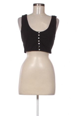 Γυναικείο αμάνικο μπλουζάκι Zara, Μέγεθος L, Χρώμα Μαύρο, Τιμή 3,74 €
