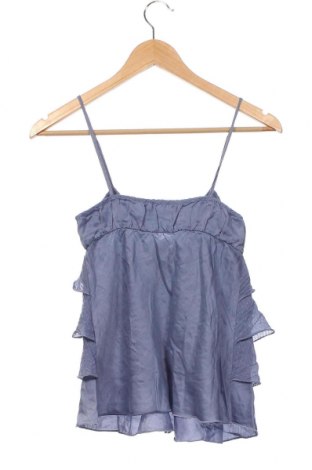 Γυναικείο αμάνικο μπλουζάκι Zara, Μέγεθος XS, Χρώμα Μπλέ, Τιμή 6,00 €