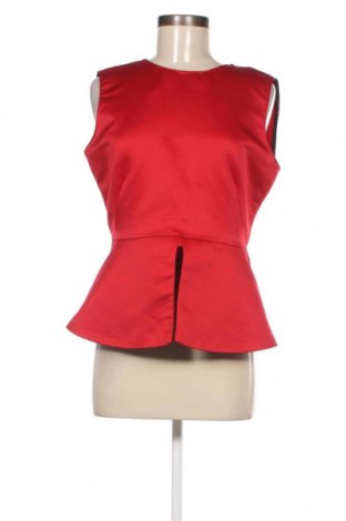 Γυναικείο αμάνικο μπλουζάκι Zara, Μέγεθος L, Χρώμα Κόκκινο, Τιμή 6,14 €