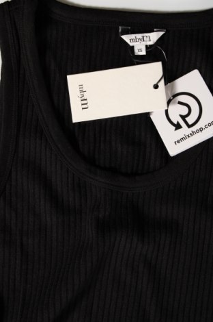 Γυναικείο αμάνικο μπλουζάκι mbyM, Μέγεθος XS, Χρώμα Μαύρο, Τιμή 12,78 €