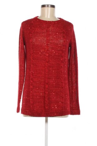 Дамски пуловер, Размер M, Цвят Червен, Цена 54,15 лв.