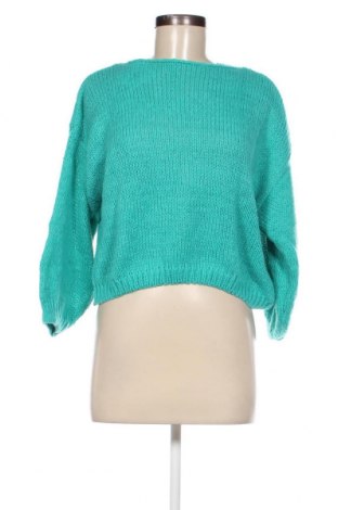 Дамски пуловер, Размер S, Цвят Зелен, Цена 7,83 лв.
