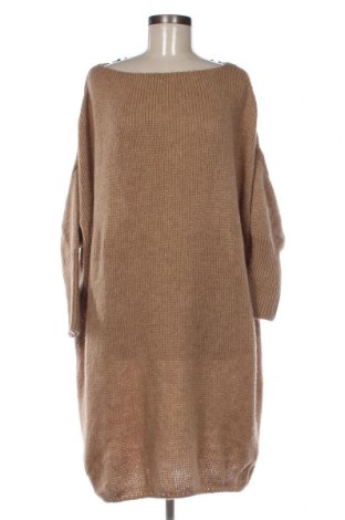 Γυναικείο πουλόβερ, Μέγεθος 3XL, Χρώμα  Μπέζ, Τιμή 7,01 €