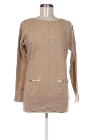 Дамски пуловер, Размер L, Цвят Бежов, Цена 13,05 лв.