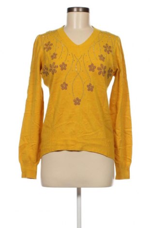 Дамски пуловер, Размер S, Цвят Жълт, Цена 8,41 лв.