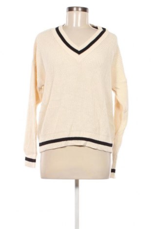 Дамски пуловер, Размер M, Цвят Екрю, Цена 8,41 лв.